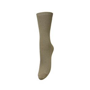Telma solid sock Beck Sndergaard, burnt olive