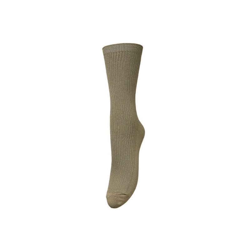 Telma solid sock Beck Sndergaard, burnt olive