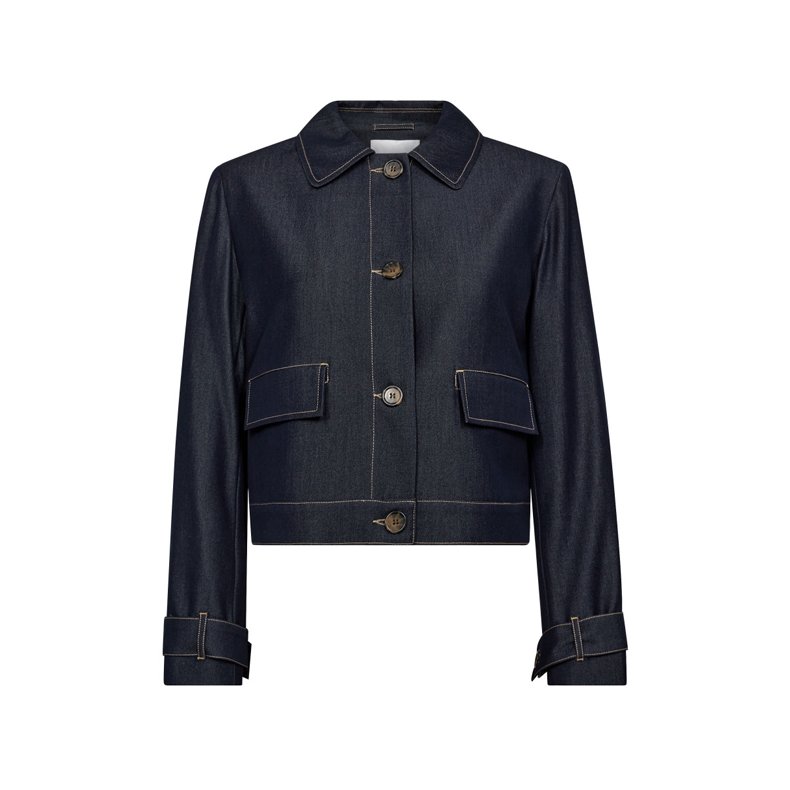 Terrycc denim jacket Co'Couture, dark denim