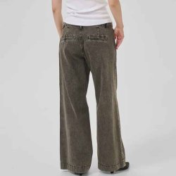 Tessa 160 mid x-wide jeans My Essential Wardrobe, medium grey