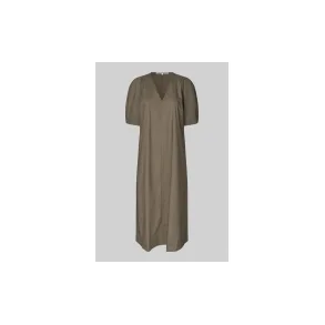 Larkini ss maxi dress Second Female, canteen