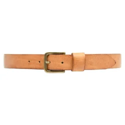 Jeans belt Depeche, cognac/brass
