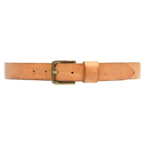 Jeans belt Depeche, cognac/brass