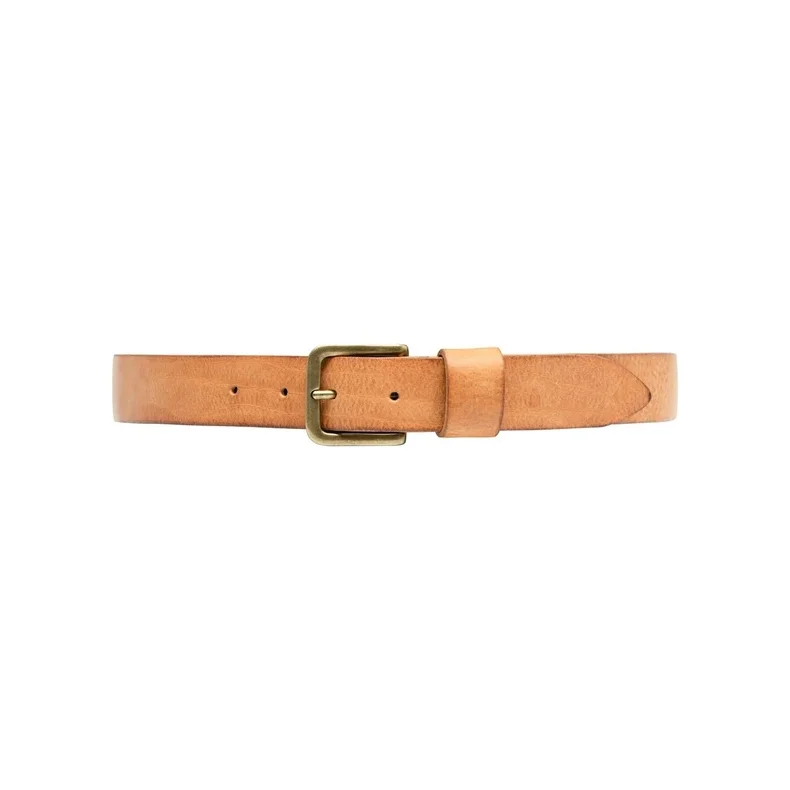 Jeans belt Depeche, cognac/brass