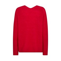 Thora v-neck knit Mos Mosh, chinese red