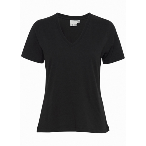 Palmer loose SS t-shirt ICHI, black