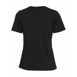 Palmer loose SS t-shirt ICHI, black