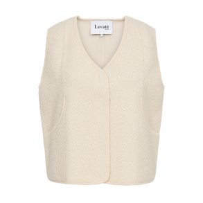 Nissa 1 waistcoat Levet Room, star white