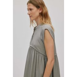 Devina cotton dress Rabens Saloner, cement