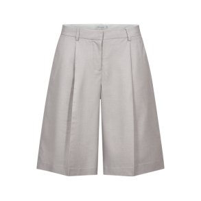 Tenna bermuda shorts Copenhagen Muse, light grey melange
