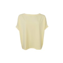 May loose blouse, Black Colour, pastel yellow