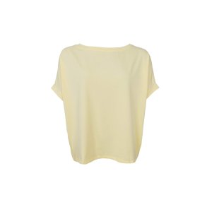 May loose blouse, Black Colour, pastel yellow