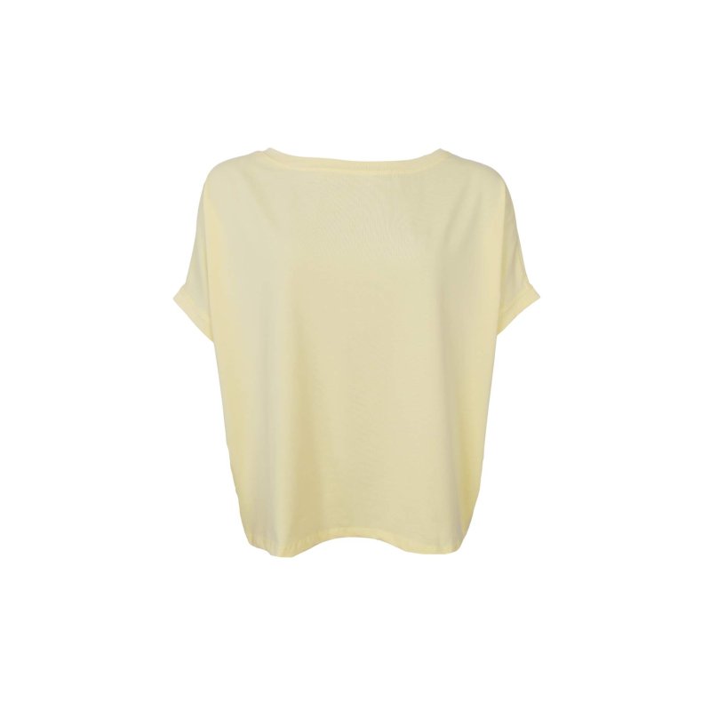 May loose blouse, Black Colour, pastel yellow