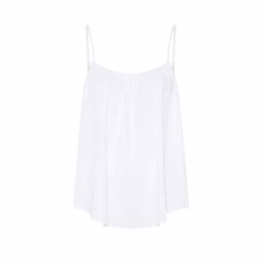 Vancouver Linen sl top Frau, bright white