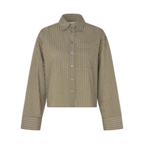 Vena cropped shirt Second Female, camel