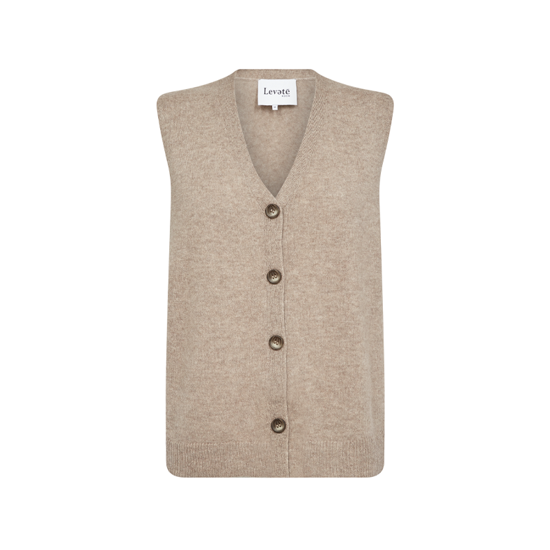Eloise 10 waistcoat Levet Room, aluminum mela