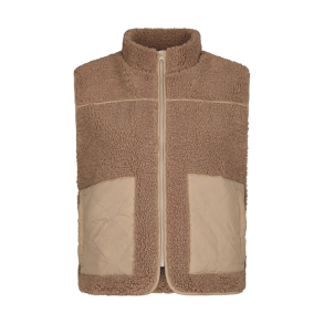 Scout teddy waistcoat Neo Noir, taupe