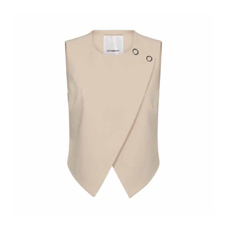 Vola wrap vest Co'Couture, bone
