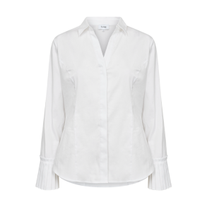 Isla solid 130 shirt Levet Room, white