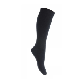 Wool/cotton knee socks MP Denmark, black