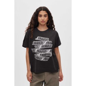 Ary fragile boxy t-shirt Rabens Saloner, faded black
