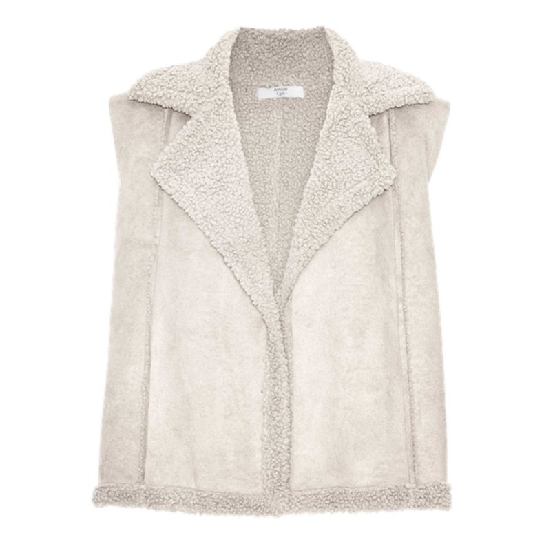 Maggie vest Amaze Cph, winter white