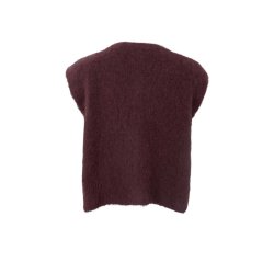 Bcbjoerk knitted button vest Black Colour, coffee