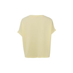 May loose blouse, Black Colour, pastel yellow