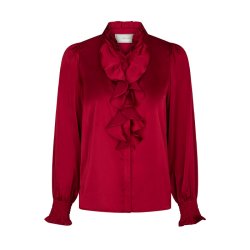 Zamola blouse Neo Noir, dark red