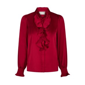 Zamola blouse Neo Noir, dark red