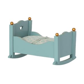 Baby mus vugge Maileg, bl