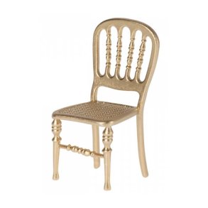 Mus stol Maileg, guld