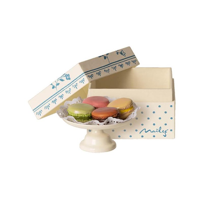 Macarons p kagefad Maileg