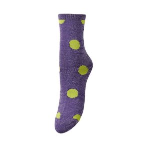 Dotsy jumbo sock Beck Sndergaard, gentian violet