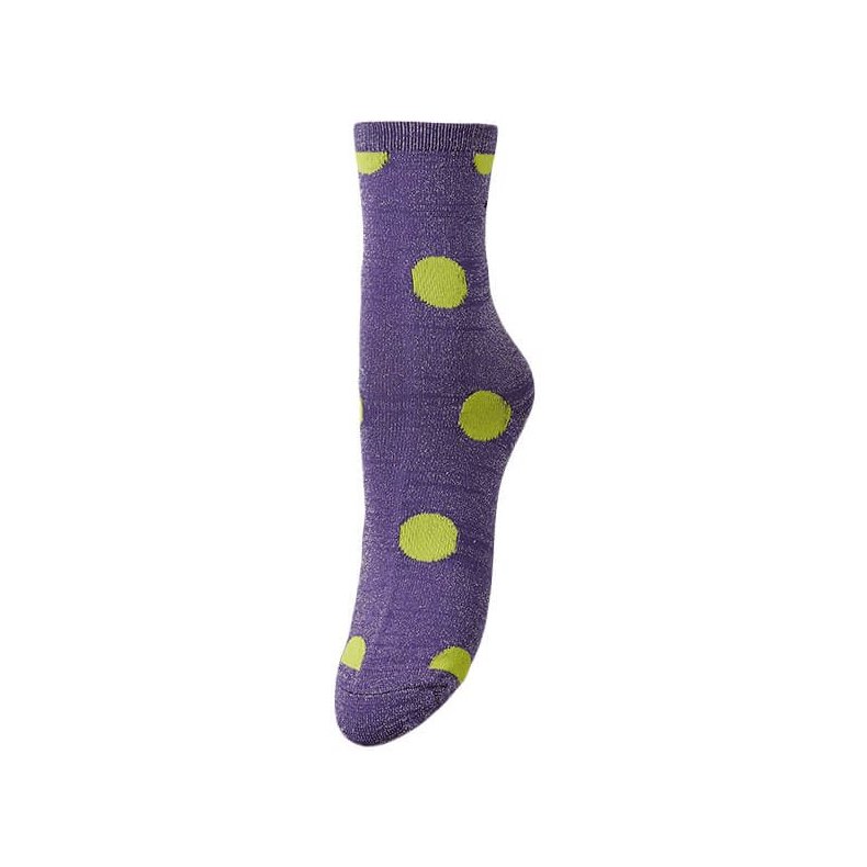 Dotsy jumbo sock Beck Sndergaard, gentian violet