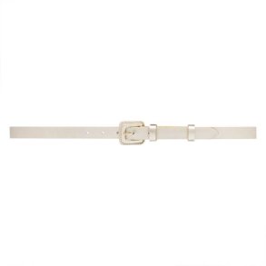 Narrow belt Depeche, gold metallic