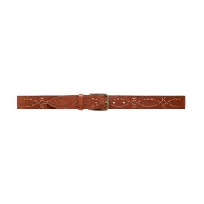 Jeans belt Depeche, cognac