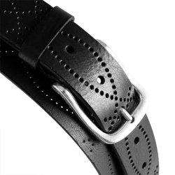 Jeans belt Depeche, black (nero)
