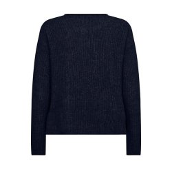 Almine knit cardigan Mos Mosh, salute navy