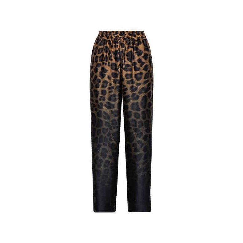 Garcia pants Karmamia, gradient leo