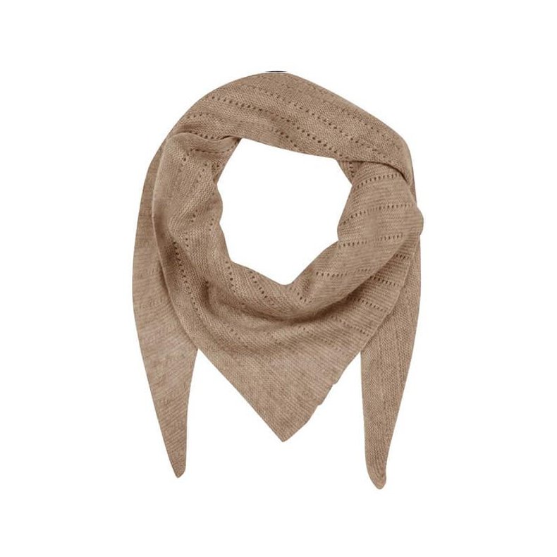 Doha cashmere scarf large Frau, fog