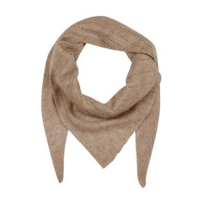 Doha cashmere scarf large Frau, shitake
