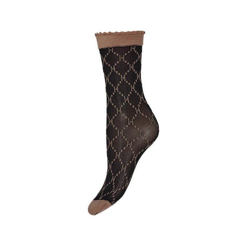 Logo socks 25 app Hype the Detail, black/brown