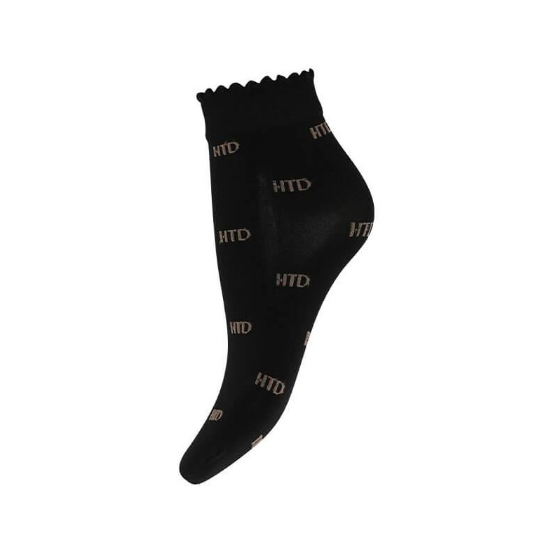 HTD-logo socks 50 den Hype the Detail, black