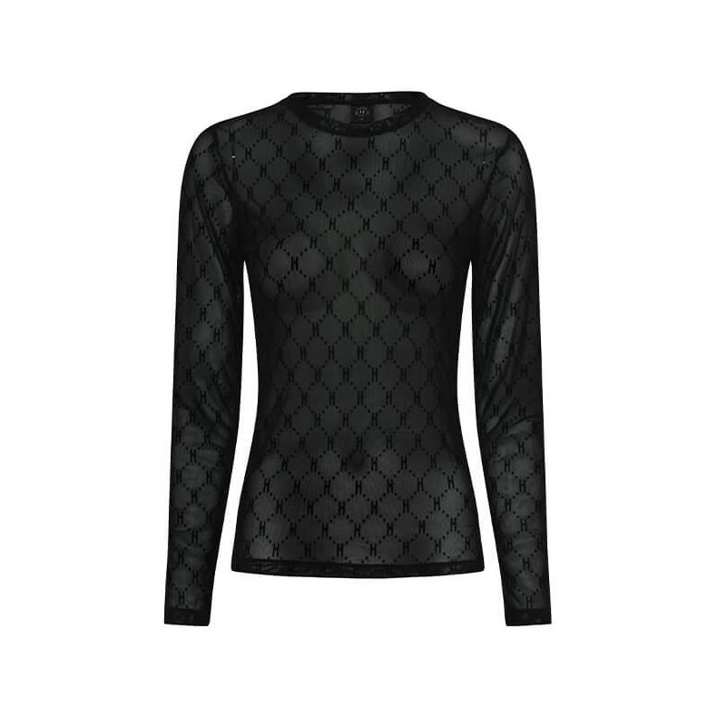 Mesh LS top Hype the Detail, black