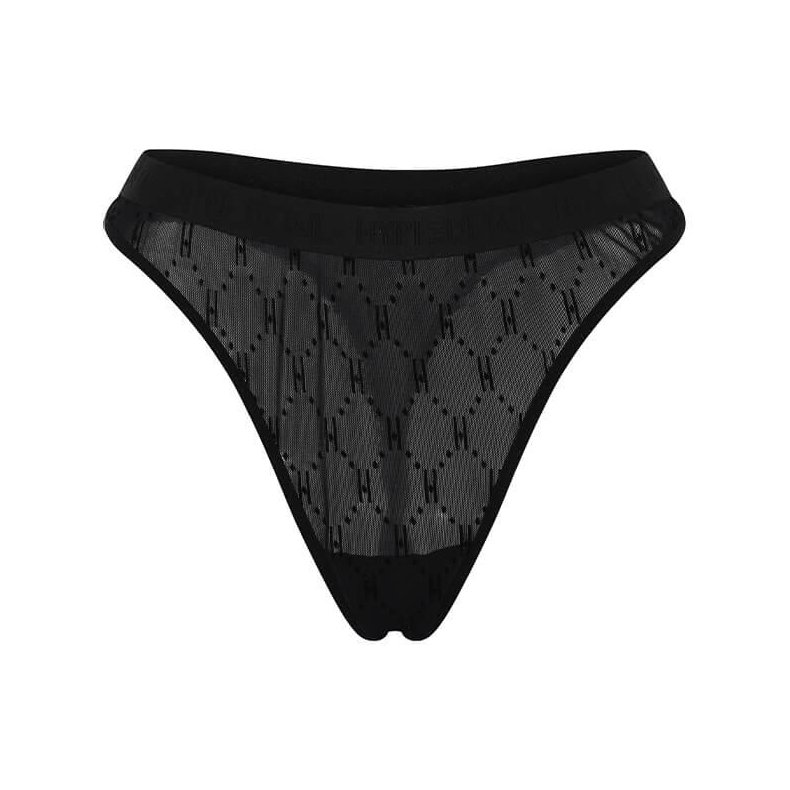 Mesh string panties Hype the Detail, black
