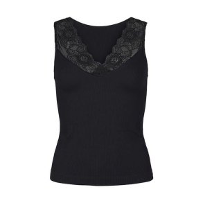 Belen v-lace top Tim & Simonsen, black