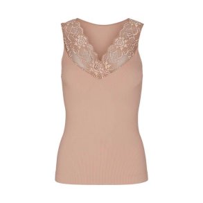 Belen v-lace top Tim & Simonsen, nude 