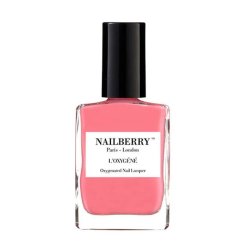 Bubble Gum nailpolish fra Nailberry LOxygn, pink coral