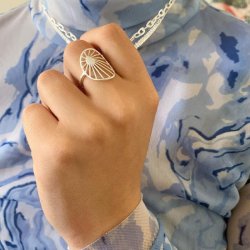 Pernille Corydon Daydream ring adj, silver